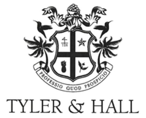 PROFESSIO QUOD PROSPICIO TYLER & HALL Logo (EUIPO, 27.06.2011)