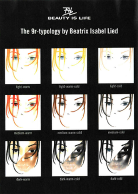 BIL BEAUTY IS LIFE The 9r-typology by Beatrix Isabel Lied Logo (EUIPO, 03.11.2011)