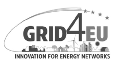 GRID4EU INNOVATION FOR ENERGY NETWORKS Logo (EUIPO, 01/20/2012)