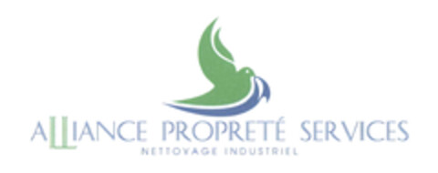 ALLIANCE PROPRETE SERVICES NETTOYAGE INDUSTRIEL Logo (EUIPO, 12.12.2012)