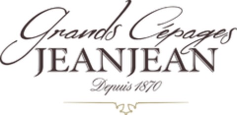 GRANDS CEPAGES JEANJEAN Depuis 1870 Logo (EUIPO, 17.04.2013)