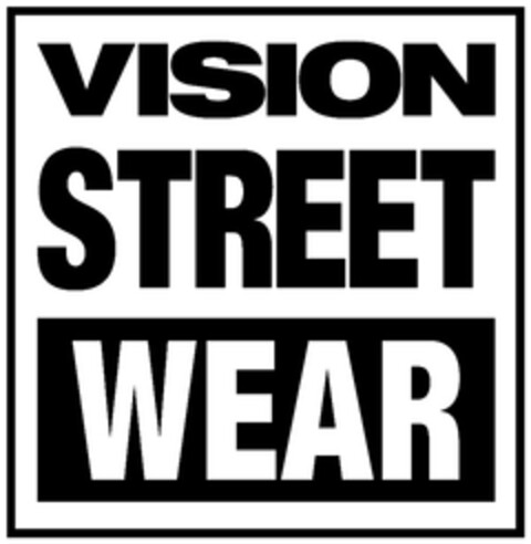 VISION STREET WEAR Logo (EUIPO, 04/14/2014)