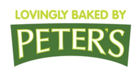 LOVINGLY BAKED BY PETER'S Logo (EUIPO, 08/26/2015)