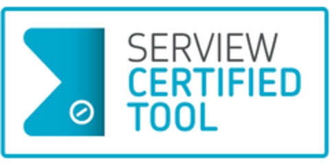 SERVIEW CERTIFIED TOOL Logo (EUIPO, 13.10.2016)