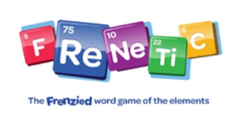 FRENETIC THE FRENZIED WORD GAME OF THE ELEMENTS Logo (EUIPO, 20.11.2017)