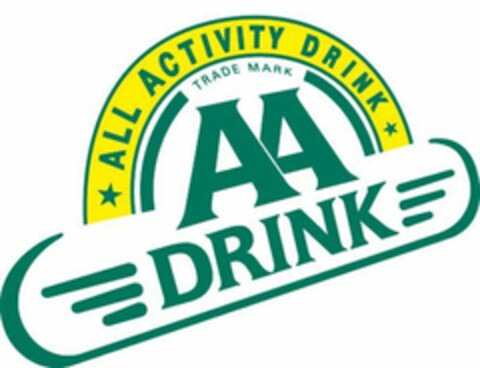 AA DRINK ALL ACTIVITY DRINK Logo (EUIPO, 09.02.2018)