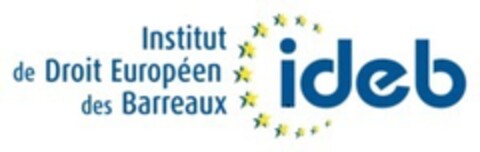 Institut de Droit Européen des Barreaux ideb Logo (EUIPO, 29.05.2018)