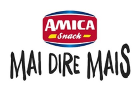 AMICA Snack MAI DIRE MAIS Logo (EUIPO, 27.03.2019)