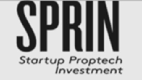 SPRIN Startup Proptech Investment Logo (EUIPO, 09/06/2019)