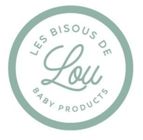 LES BISOUS DE LOU BABY PRODUCTS Logo (EUIPO, 08/10/2022)