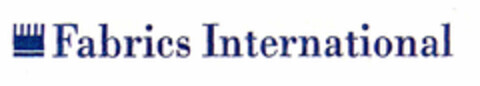 Fabrics International Logo (EUIPO, 03.03.1997)