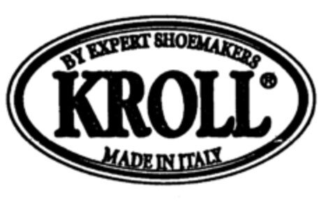 KROLL BY EXPERT SHOEMAKERS MADE IN ITALY Logo (EUIPO, 21.05.1997)