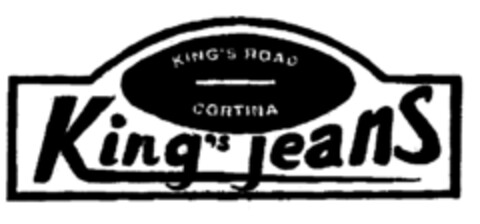 King's jeans KING'S ROAD - CORTINA Logo (EUIPO, 21.09.2000)