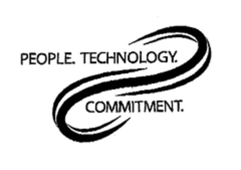 PEOPLE. TECHNOLOGY. COMMITMENT. Logo (EUIPO, 18.06.2001)