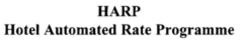 HARP Hotel Automated Rate Programme Logo (EUIPO, 19.06.2001)