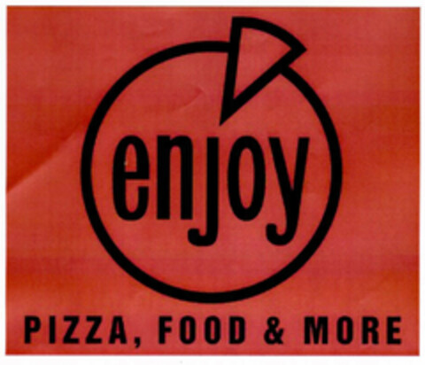enjoy PIZZA, FOOD & MORE Logo (EUIPO, 06/11/2002)