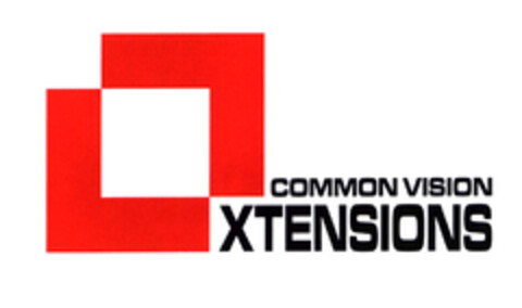 COMMON VISION XTENSIONS Logo (EUIPO, 14.10.2003)