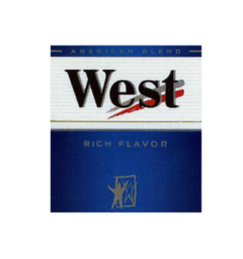 AMERICAN BLEND West RICH FLAVOR Logo (EUIPO, 14.01.2005)