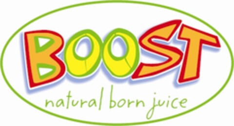 BOOST natural born juice Logo (EUIPO, 10.05.2007)