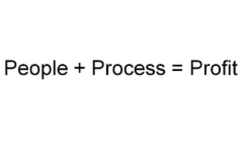 People + Process = Profit Logo (EUIPO, 16.07.2009)