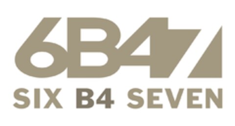 6B47 six B4 seven Logo (EUIPO, 30.04.2010)