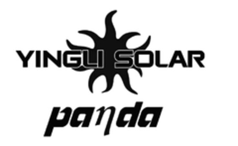 YINGLI SOLAR PANDA Logo (EUIPO, 08.06.2010)