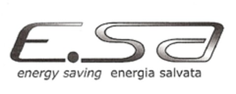 E.SA - energy saving energia salvata Logo (EUIPO, 21.02.2011)