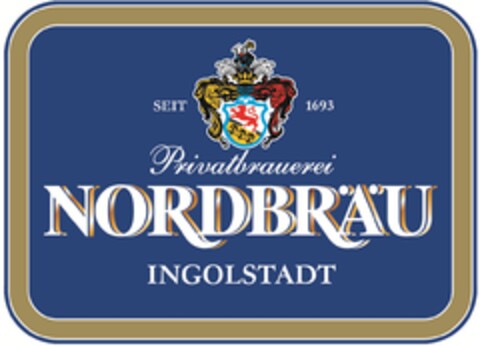 NORDBRÄU INGOLSTADT SEIT 1693 Privatbrauerei Logo (EUIPO, 31.05.2012)