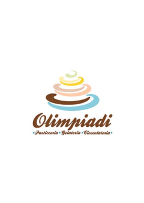 OLIMPIADI PASTICCERIA GELATERIA CIOCCOLATERIA Logo (EUIPO, 31.07.2012)