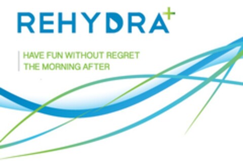 REHYDRA+ HAVE FUN WITHOUT REGRET THE MORNING AFTER Logo (EUIPO, 03.02.2015)