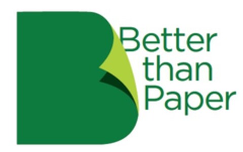 B Better than Paper Logo (EUIPO, 16.03.2015)