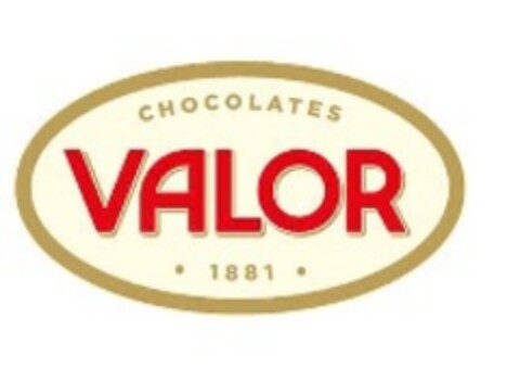 CHOCOLATES VALOR 1881 Logo (EUIPO, 16.03.2016)