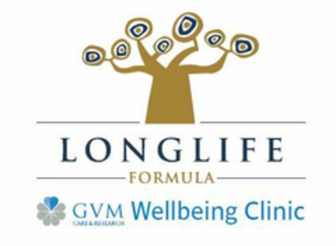 LONGLIFE FORMULA GVM CARE & RESEARCH WELLBEING CLINIC Logo (EUIPO, 30.06.2016)