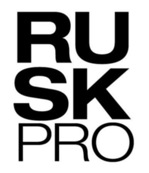 RUSK PRO Logo (EUIPO, 04.12.2017)