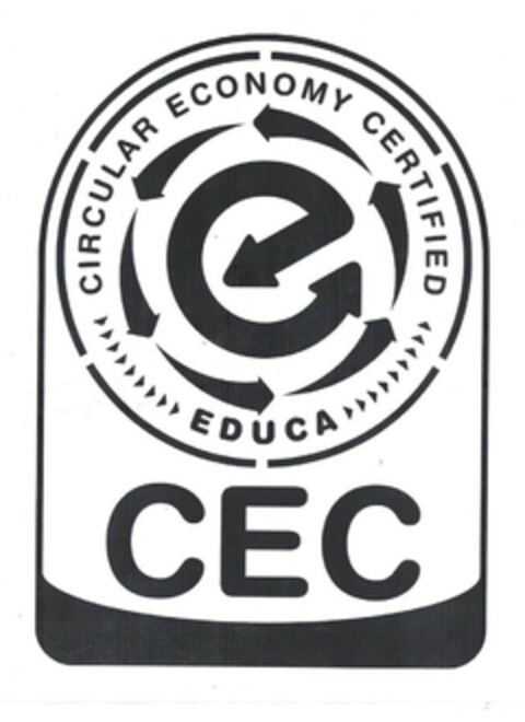 CEC EDUCA CIRCULAR ECONOMY CERTIFIED Logo (EUIPO, 24.04.2019)