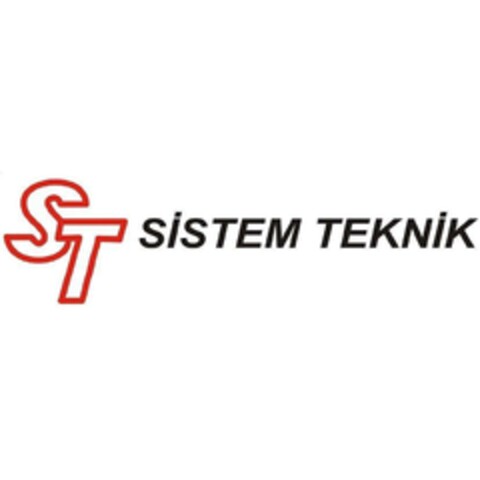 ST SISTEM TEKNIK Logo (EUIPO, 05/13/2019)