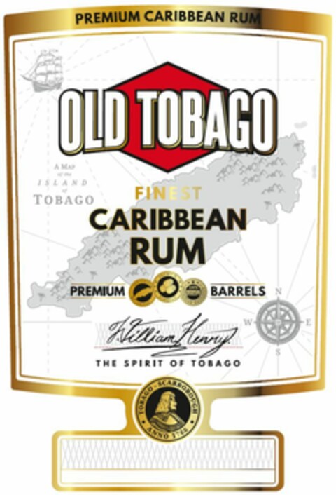 OLD TOBAGO FINEST CARIBBEAN RUM Logo (EUIPO, 08.10.2019)