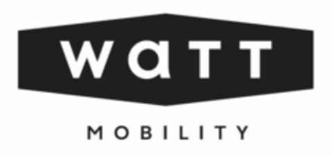 WATT MOBILITY Logo (EUIPO, 08.10.2019)
