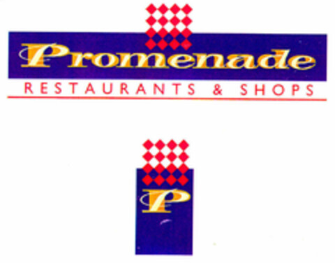 Promenade RESTAURANTS & SHOPS Logo (EUIPO, 09/15/1997)