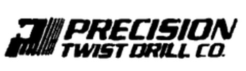 PRECISION TWIST DRILL CO. Logo (EUIPO, 01.07.1999)