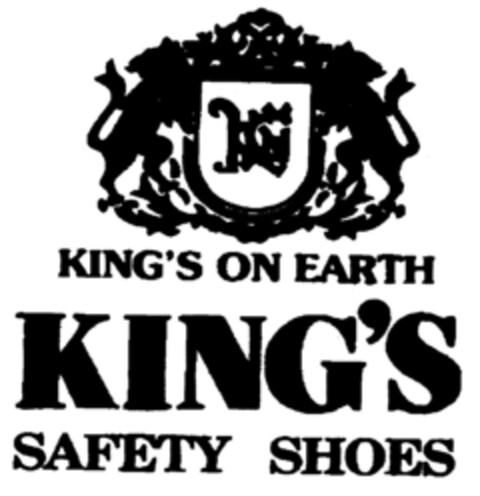 KING'S SAFETY SHOES KING'S ON EARTH Logo (EUIPO, 17.04.2000)