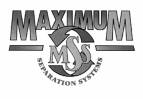 MAXIMUM SEPARATION SYSTEMS MSS Logo (EUIPO, 15.06.2000)