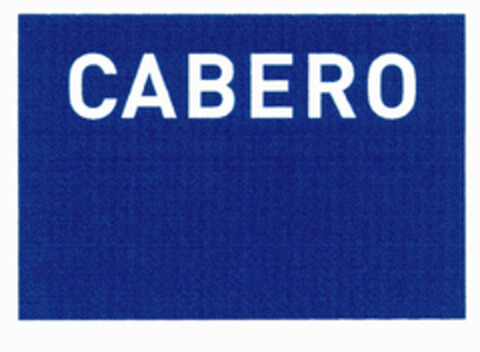 CABERO Logo (EUIPO, 27.07.2000)