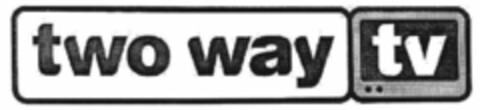 two way tv Logo (EUIPO, 29.12.2000)