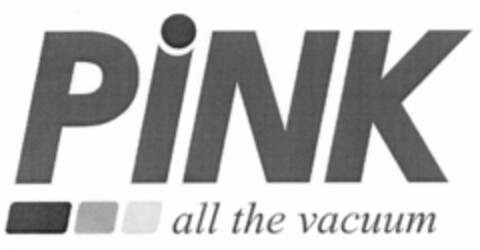 PINK all the vacuum Logo (EUIPO, 11.06.2001)