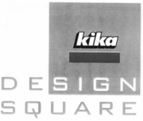 kika DESIGN SQUARE Logo (EUIPO, 31.08.2001)