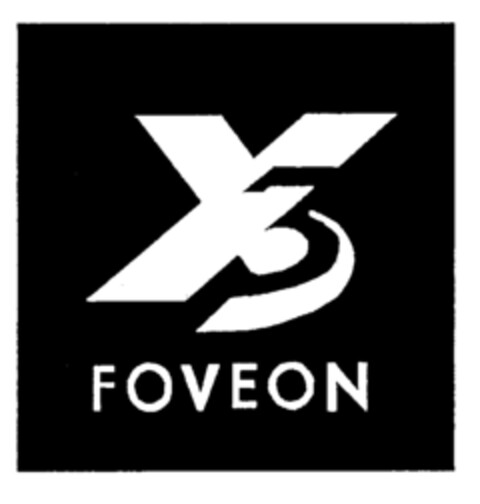 X3 FOVEON Logo (EUIPO, 29.01.2002)