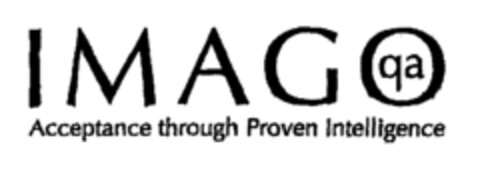 IMAGO qa Acceptance through Proven Intelligence Logo (EUIPO, 03/27/2002)