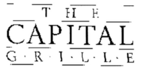THE CAPITAL GRILLE Logo (EUIPO, 23.08.2002)