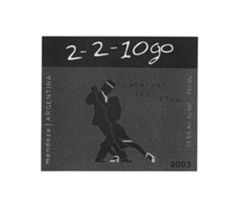 2-2-10go mendoza ARGENTINA cabernet sauvignon Logo (EUIPO, 17.01.2005)